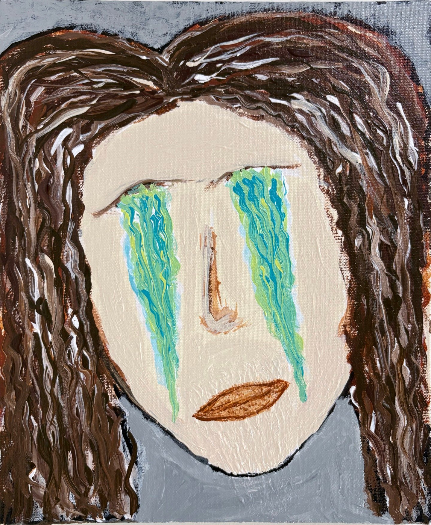 The Beautiful Past, a painting by Aditya Mittal