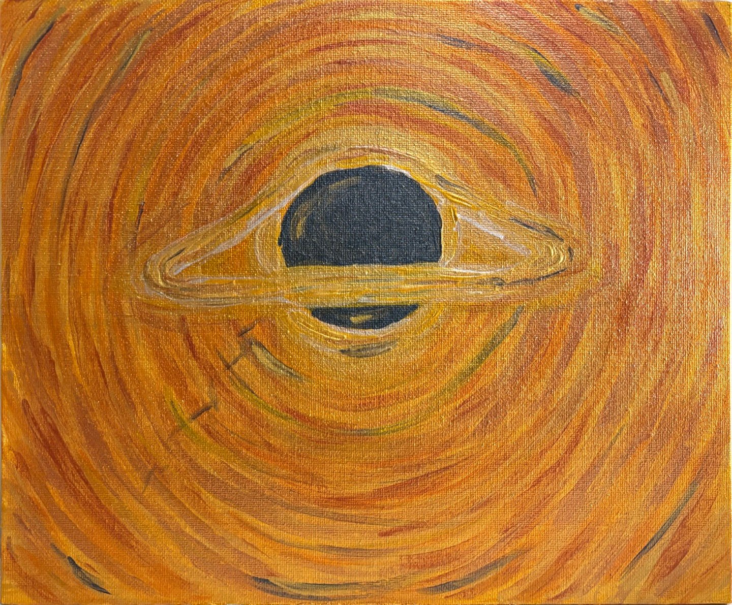 Towards the End, a painting by Aditya Mittal